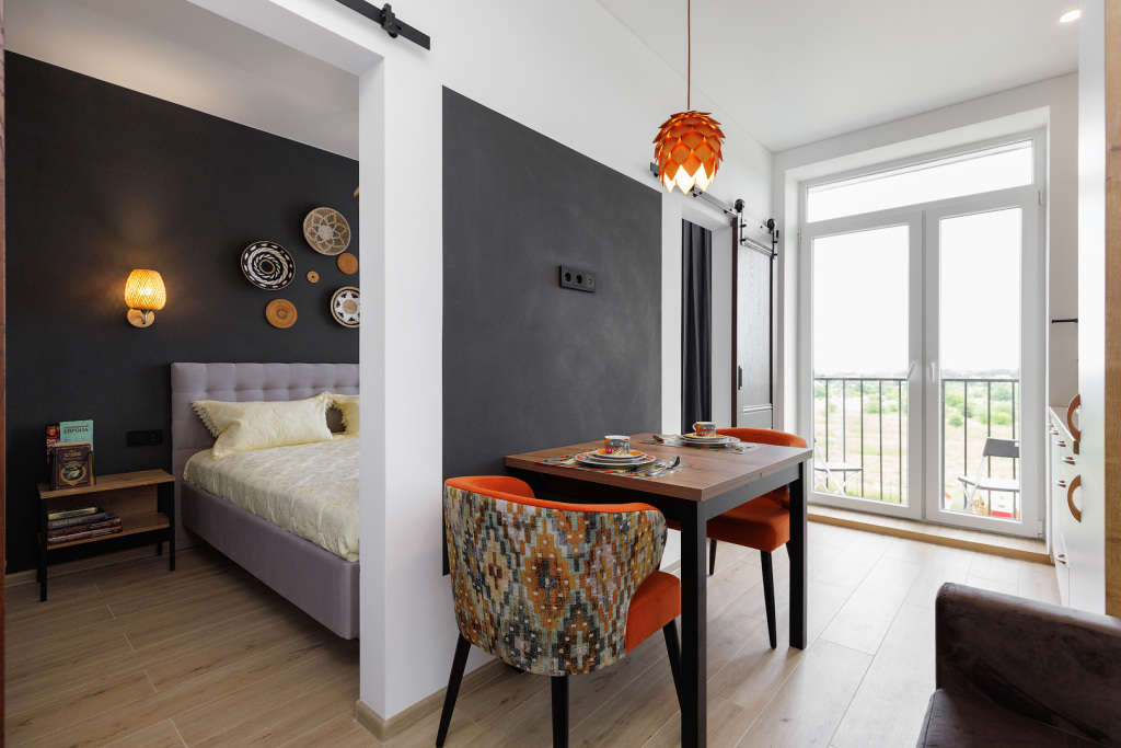 Фотография квартиры Уютная квартира на Балтийском побережье  в стиле Бохо