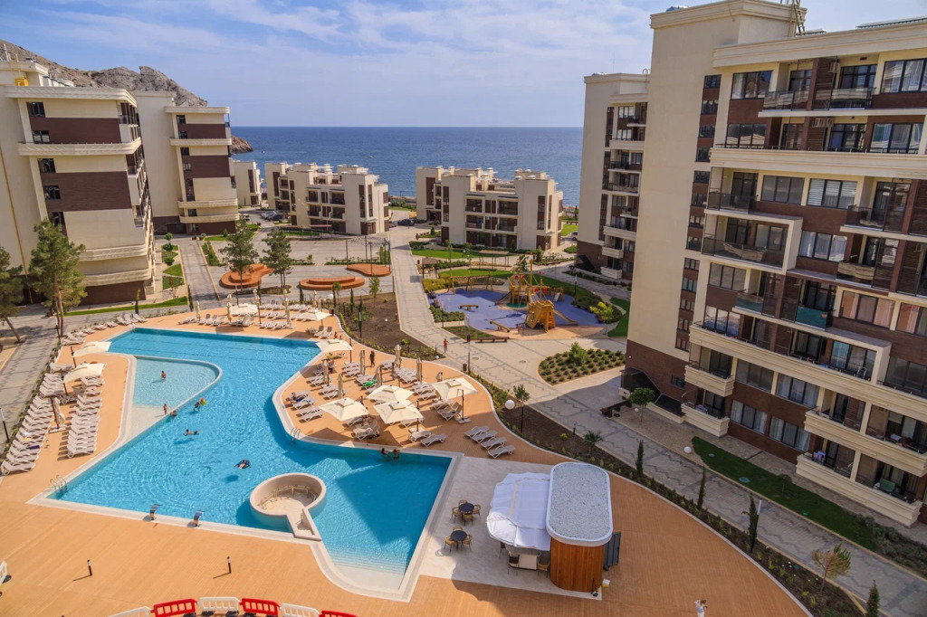 Фотография квартиры Апартаменты двухкомнатные Atlas на 1 линии у моря