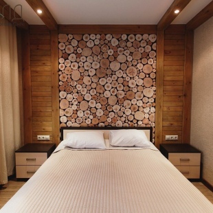 Фотография квартиры Апартаменты шале в Тургояк-Сити c видом на озеро