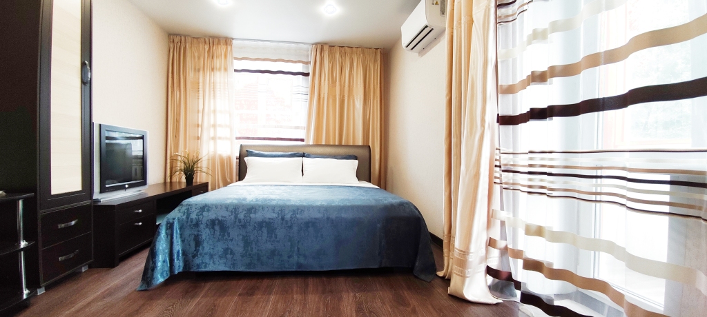 Фотография квартиры Апартаменты в центре города «МОИАпарты у Парка Гагарина