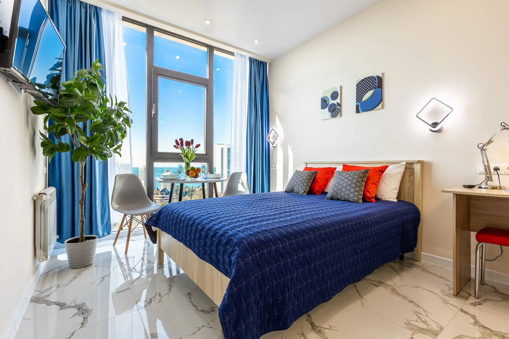 Фотография квартиры Апартаменты Метрополь Море ЛаМар с видом на море