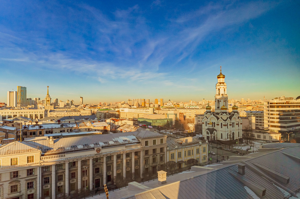 Фотография квартиры Апартаменты Rooms in Radius Central House с видом на город(11 этаж)