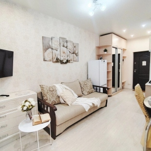 Фотография квартиры Квартира студия для 3х человек с кухонной зоной рядом с Олимпийским парком