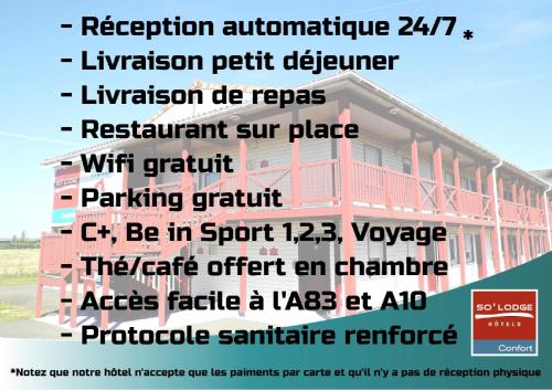Фотография гостиницы So'Lodge Niort A83