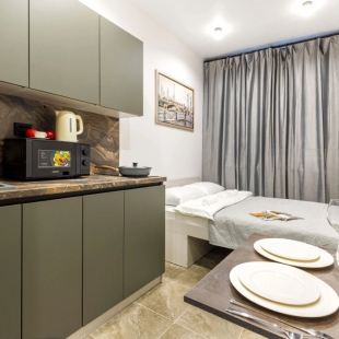 Фотография квартиры Апартаменты малые LeoHotels на Бумажной, 22