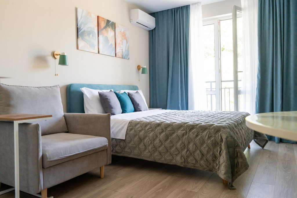 Фотография квартиры Апартаменты Патио УК Атмосфера с видом на горы