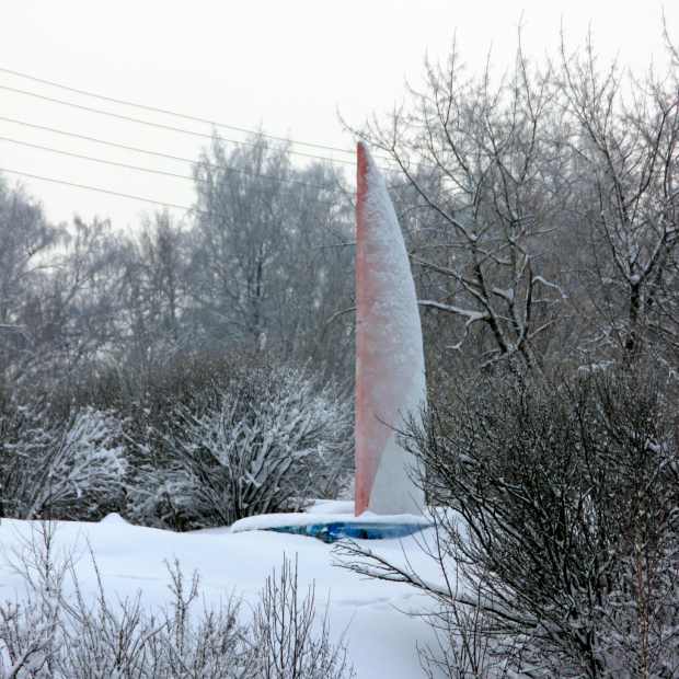 Фотография памятника Обелиск Алый парус