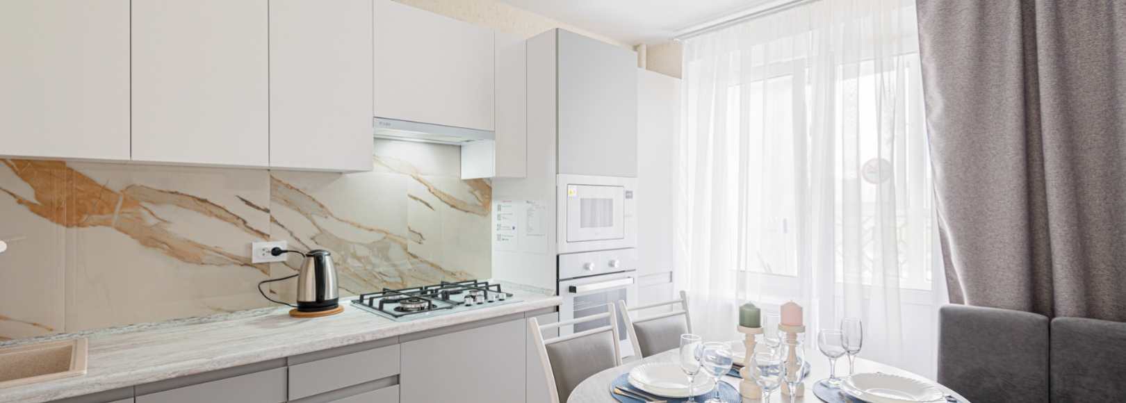 Фотография квартиры Светлая 1-к квартира в микрорайоне Новый город от RentAp