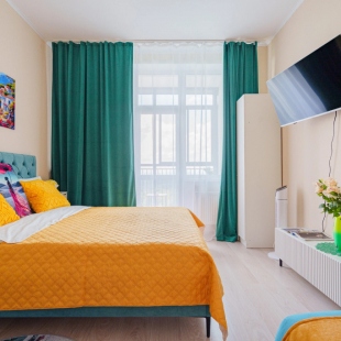 Фотография квартиры Квартира Уютная студия на проспекте Космонавтов рядом с торговым центром Веер Молл