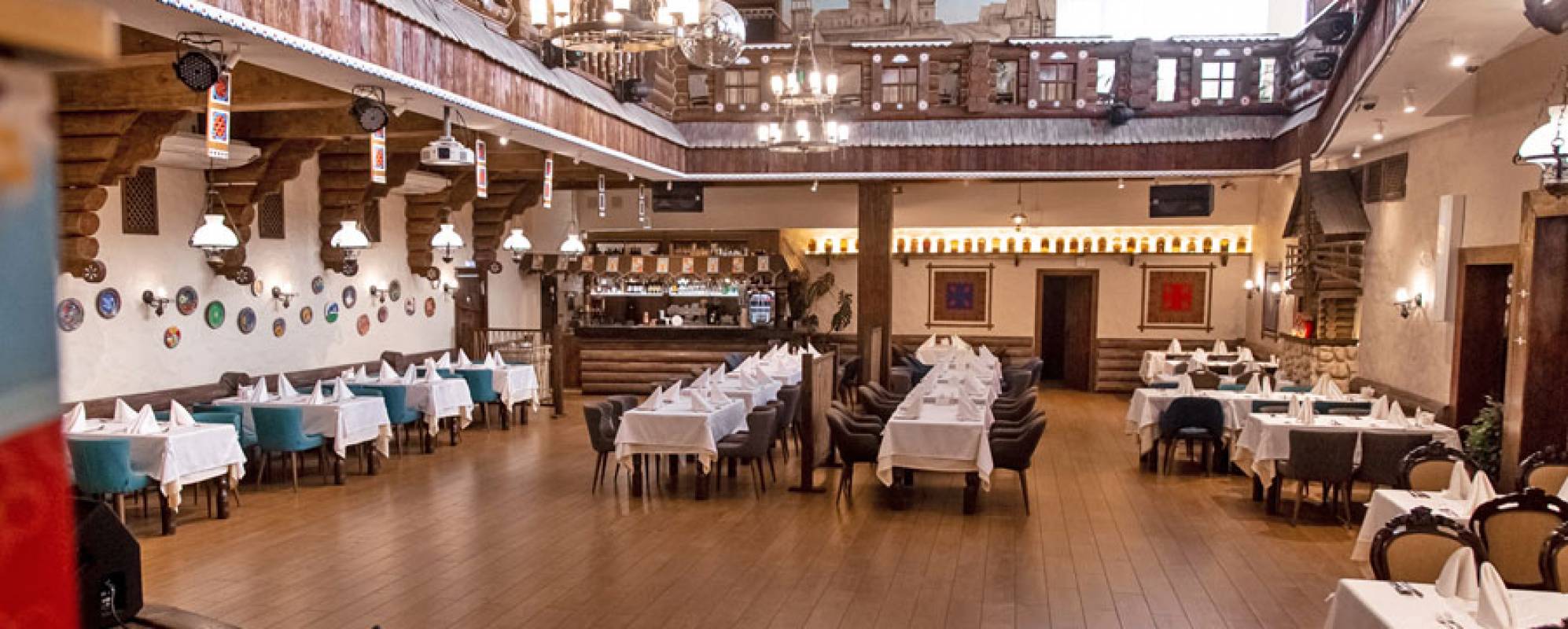 Фотографии банкетного зала Основной зал ресторана Уральские пельмени