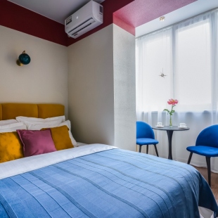 Фотография квартиры Апартаменты Savina у Моря 1 лиловая студия