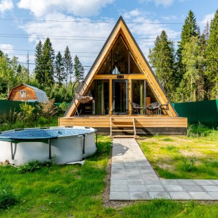 Фотография Коттеджа Частный дом InHome24 Уютный дом А-фрeйм Ольховка