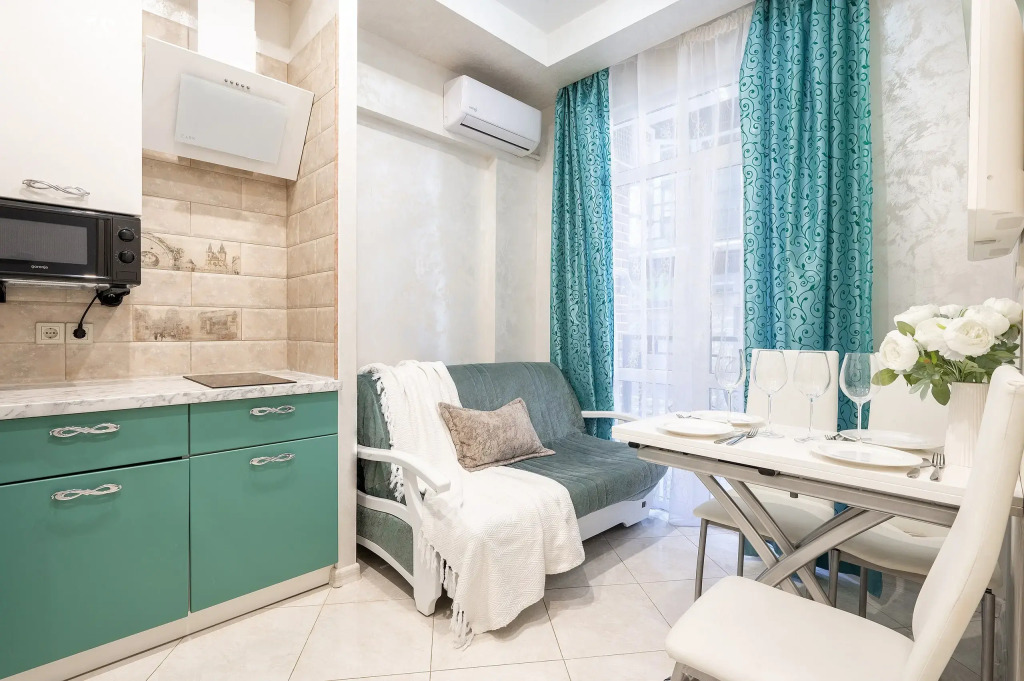 Фотография квартиры Апартаменты Red Apartments Арт Лайт Гельман