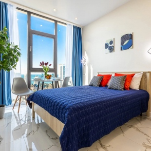 Фотография квартиры Апартаменты Метрополь Море ЛаМар с видом на море