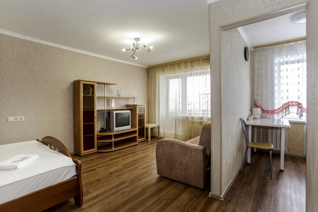 Фотография квартиры Апартаменты 1-комнатная Квартира на Пр. Октябрьский 40