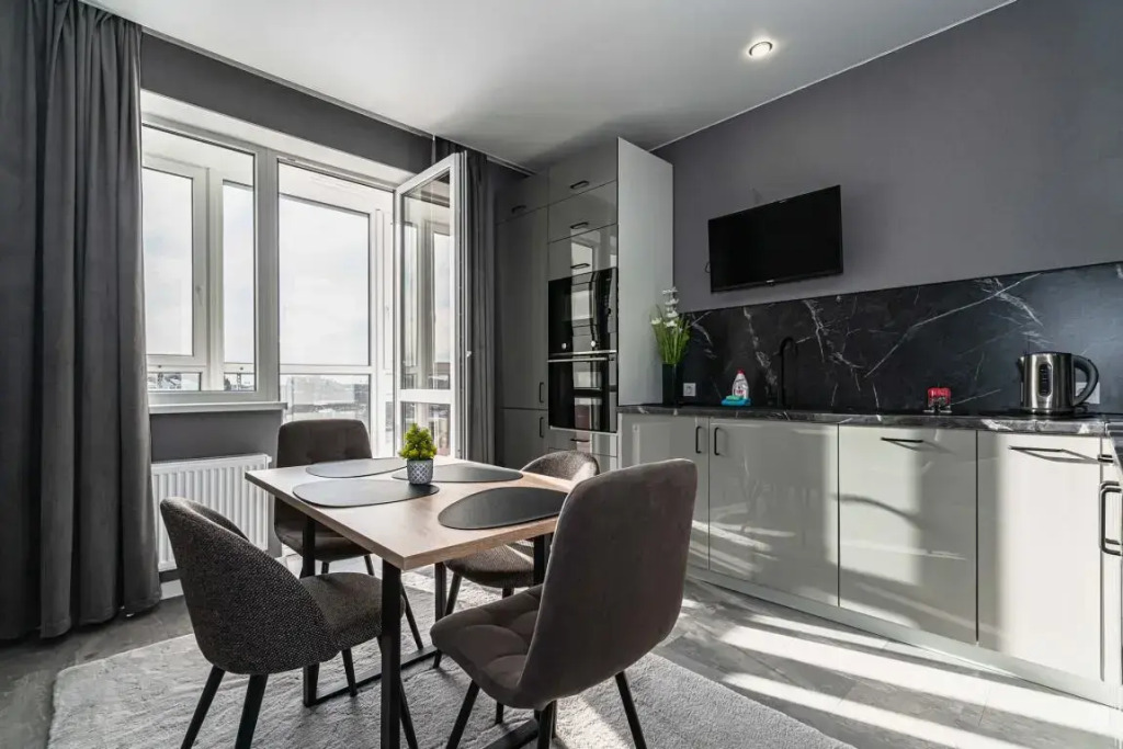 Фотография квартиры Апартаменты Crown39 - Strela - 1к №390: 42 м2, 9 этаж из 13