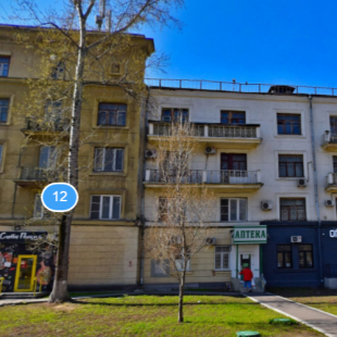 Фотография общежития На Ферганской