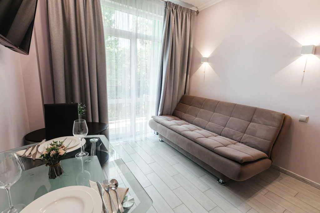 Фотография квартиры Апартаменты Red Apartments Арт Лайт Бруно