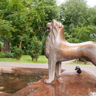 Фотография достопримечательности Фонтан Лев-Водолей