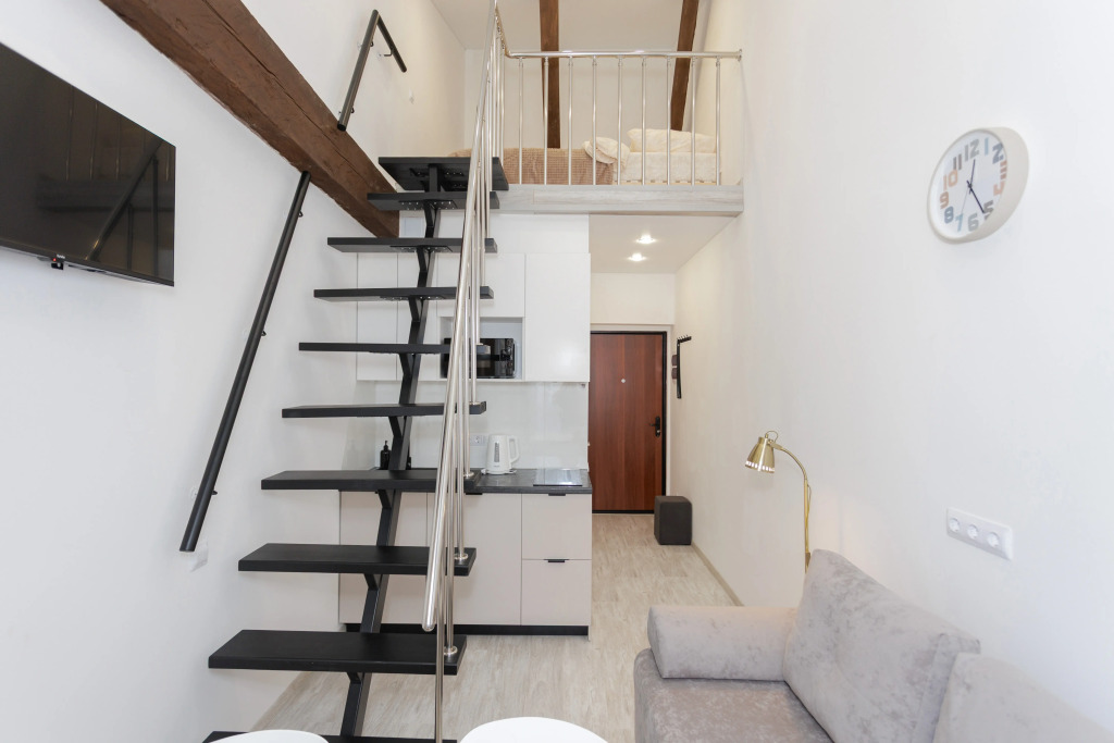Фотография квартиры Апартаменты Сутки-Дом - Лестница 5