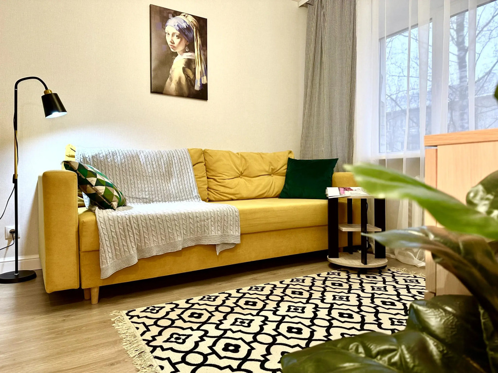 Фотография квартиры Квартира Уютная однокомнатная квартира рядом с ЖД вокзалом