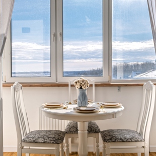 Фотография квартиры Квартира с обособленной спальной зоной