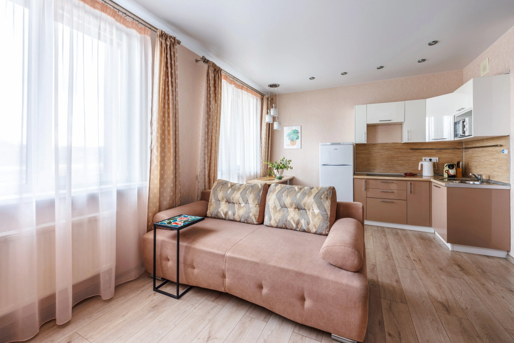 Фотография квартиры Квартира VolgaApart Беж