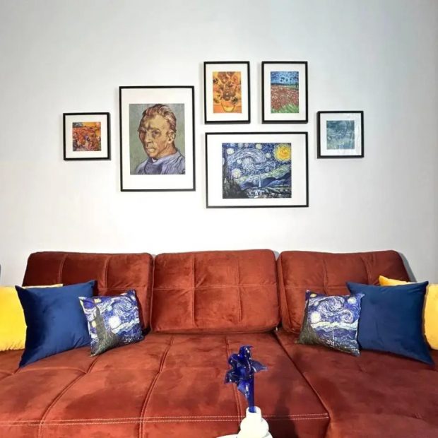 Фотографии квартиры 
            Апартаменты Двухкомнатные Ван Гог Рядом с Арбатом