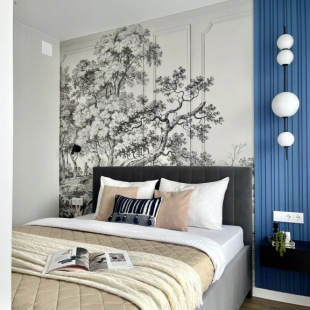 Фотография квартиры Квартира Дизайнерская уютная квартира с красивым видом