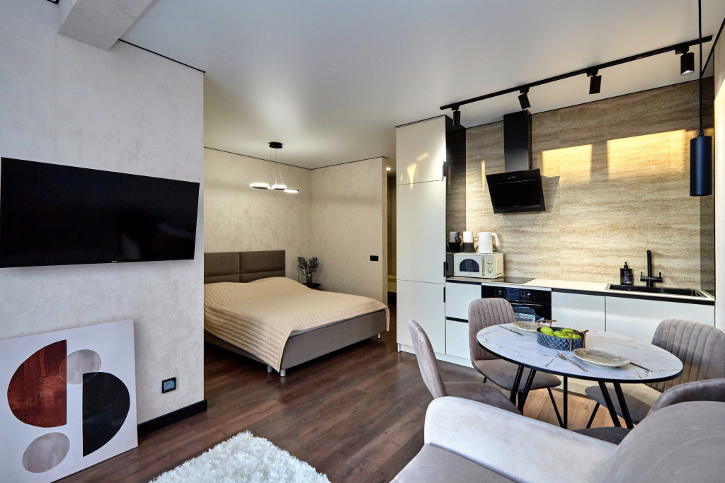 Фотография квартиры Квартира Сити  Дизайнерская в Краснодаре