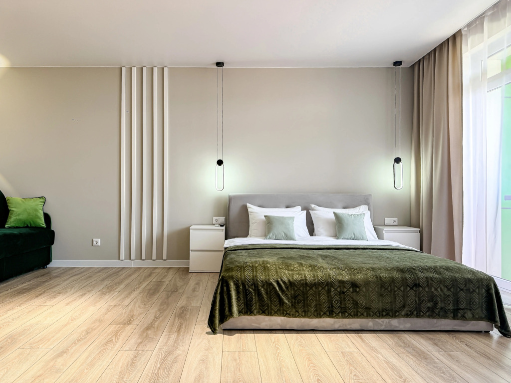 Фотография квартиры Апартаменты Уютная Студия с Балконом рядом с Морем