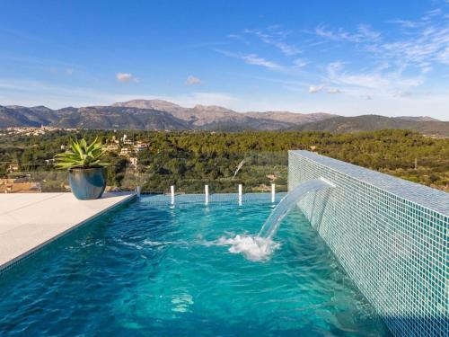 Фотография гостевого дома spectacular villa with breathtaking view large pool in Buger Mallorca