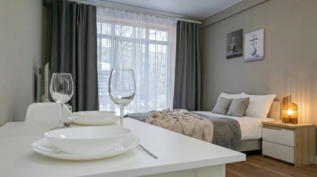 Фотография квартиры Квартира Уютная лаконичная студия у Цирка