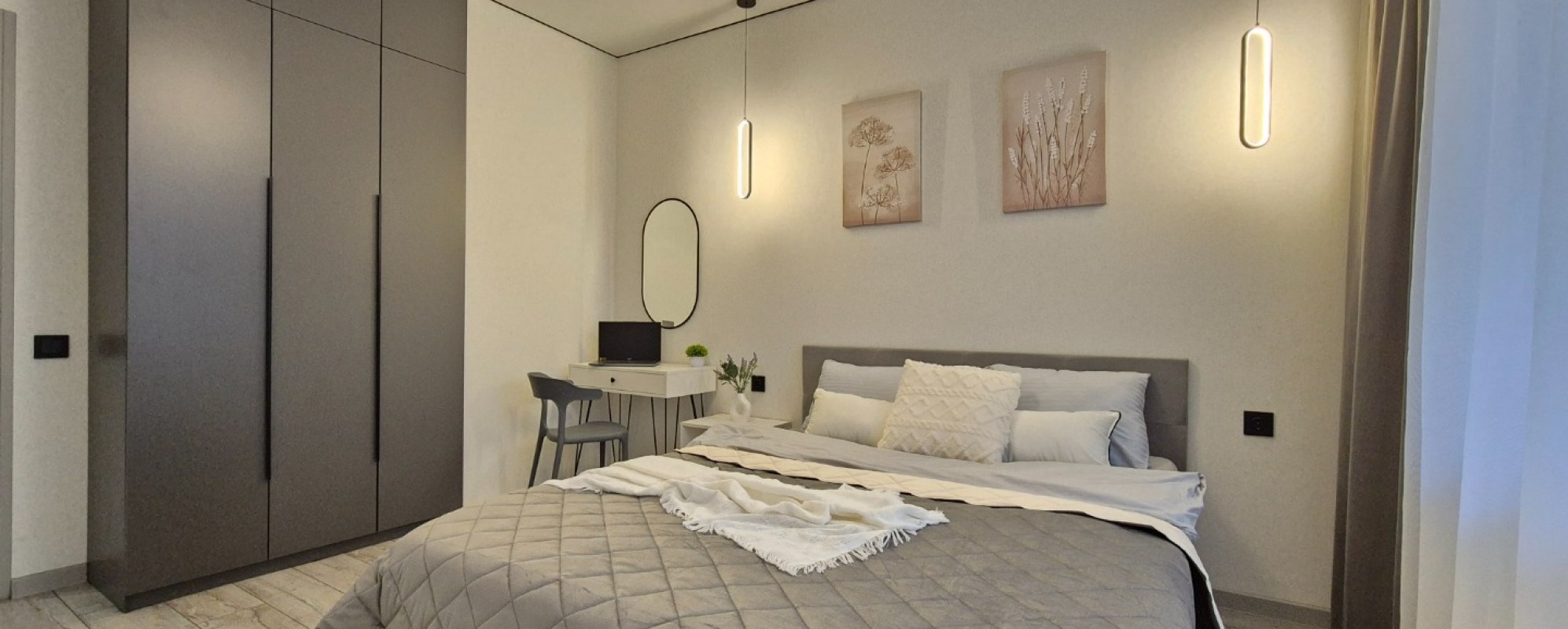 Фотографии квартиры Стильная квартира в ЖК Небо на ул.Ярославская д115к5 возле ТЦ Красная Площадь