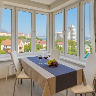 Фотография квартиры Квартира 2-комнатная семейная с видом на море