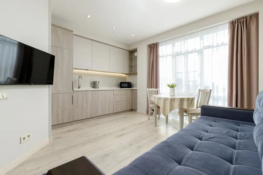 Фотография квартиры Апартаменты GeoApart Цветочная 30 1