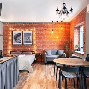 Фотография квартиры Квартира Лофт-студия в Особняке Купца Черноярова