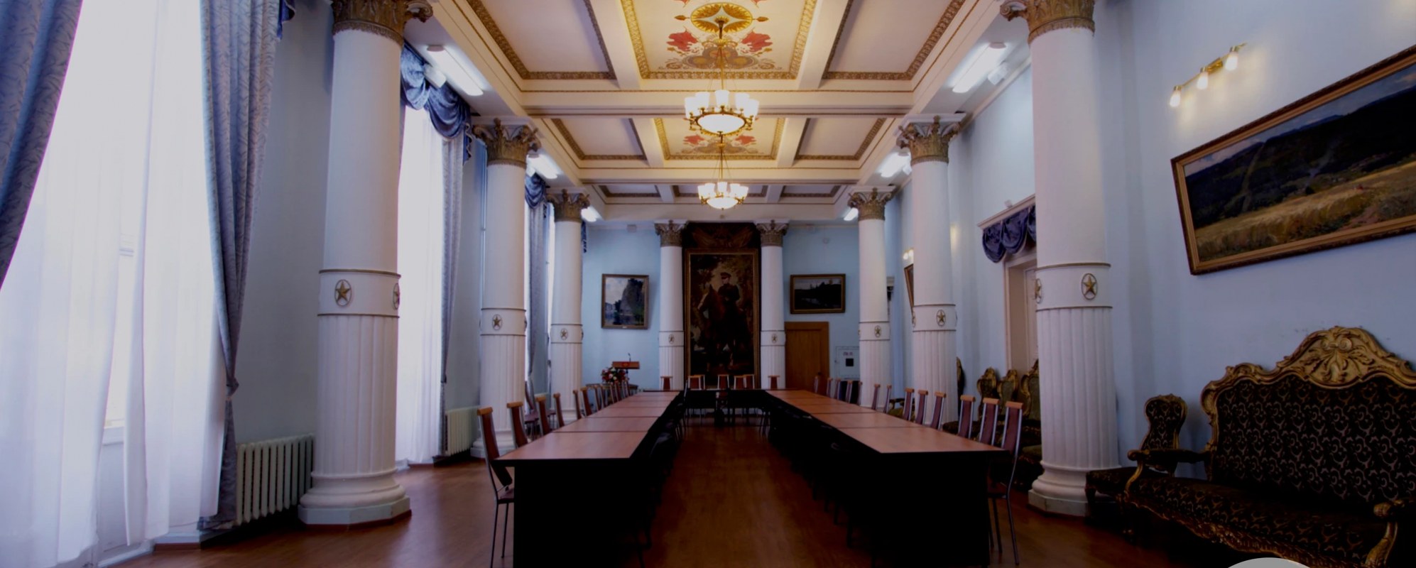 Фотографии конференц-зала Окружной дом офицеров Голубой зал