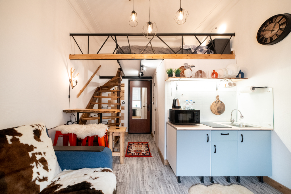 Фотография квартиры Квартира Студия Охотничий домик  в Центре Красноярска