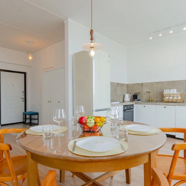 Фотографии квартиры 
            Апартаменты с шикарным видом на город и Волгу