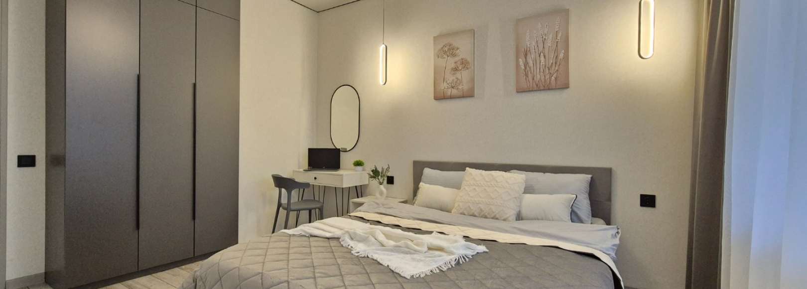 Фотография квартиры Стильная квартира в ЖК Небо на ул.Ярославская д115к5 возле ТЦ Красная Площадь