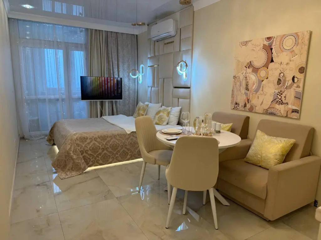 Фотография квартиры Апартаменты Атмосфера Комфорта Студия Счастье