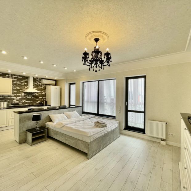 Фотографии квартиры
Апартаменты 1-комнатные HomeApart П. Мстиславца, 15