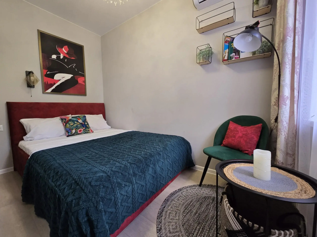 Фотография квартиры Квартира Дизайнерская Студия Для 3 Гостей у Моря Калейдоскоп