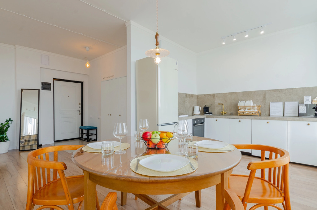 Фотография квартиры Апартаменты с шикарным видом на город и Волгу