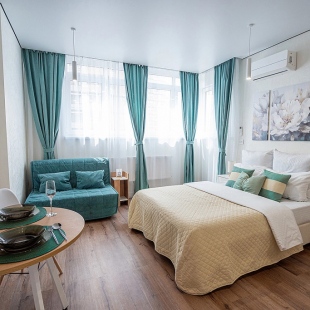 Фотография квартиры Апартаменты Новая Современная Студия у Парка Галицкого