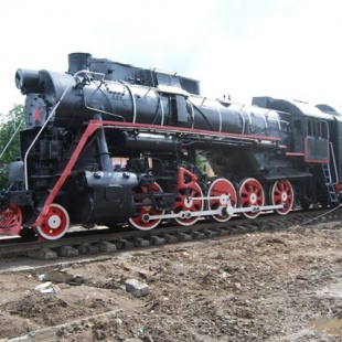 Фотография памятника Памятник-паровоз Победа