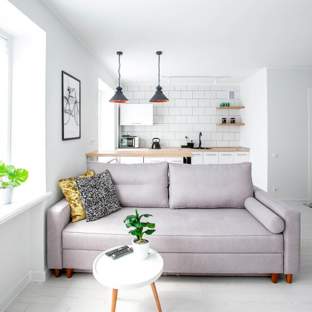 Фотографии квартиры 
            Апартаменты Студия в Скандинавском Стиле Nina