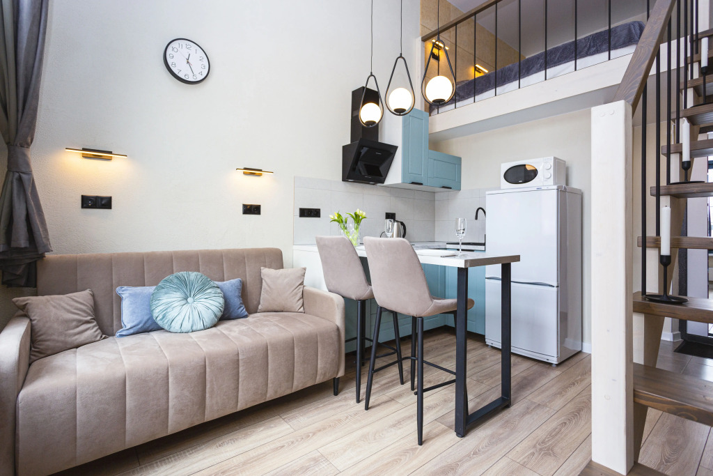 Фотография квартиры Апартаменты Двухуровневые на Рябиновой 1