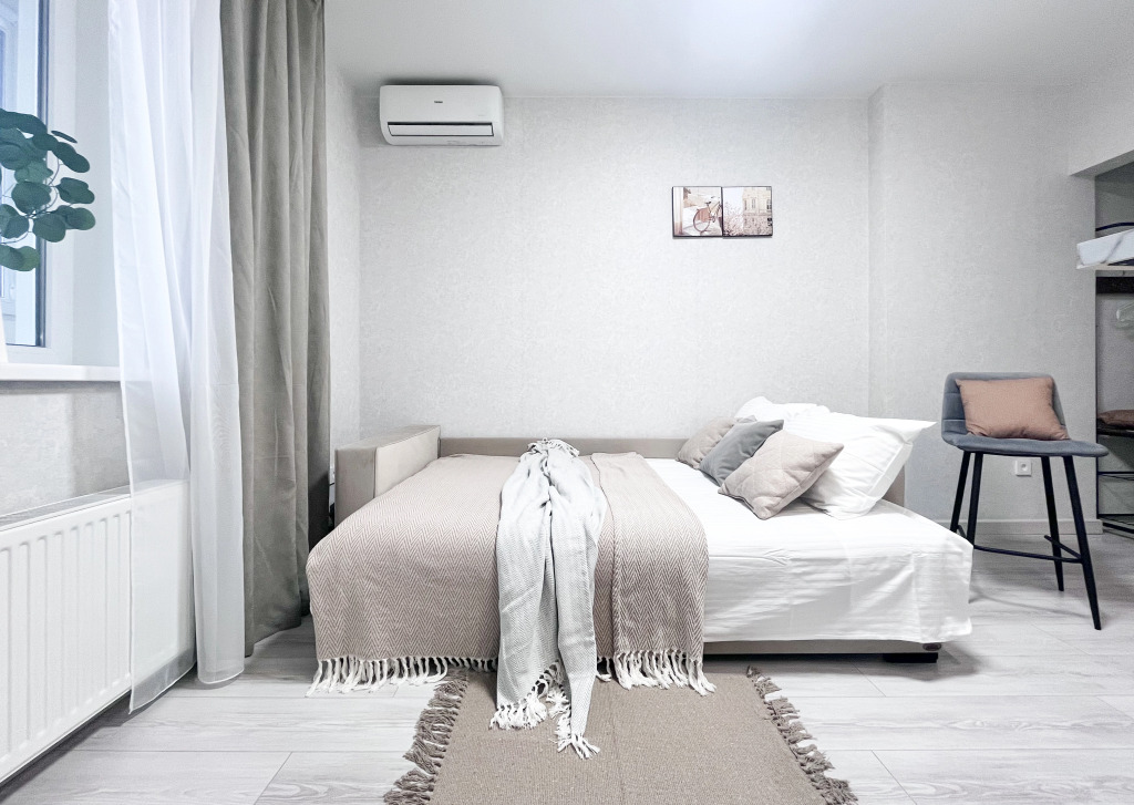 Фотография квартиры Апартаменты Прекрасная Студия для Двоих с Лоджией в Батайске